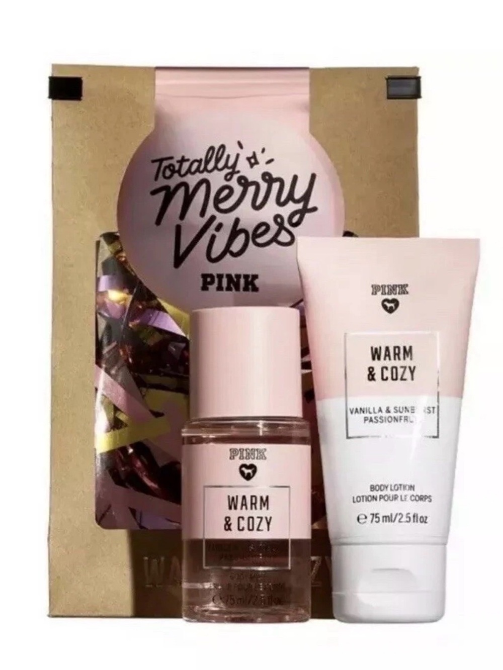 Victoria’s Secret PINK Warm & Cozy Body Mist and Lotion Gift Set